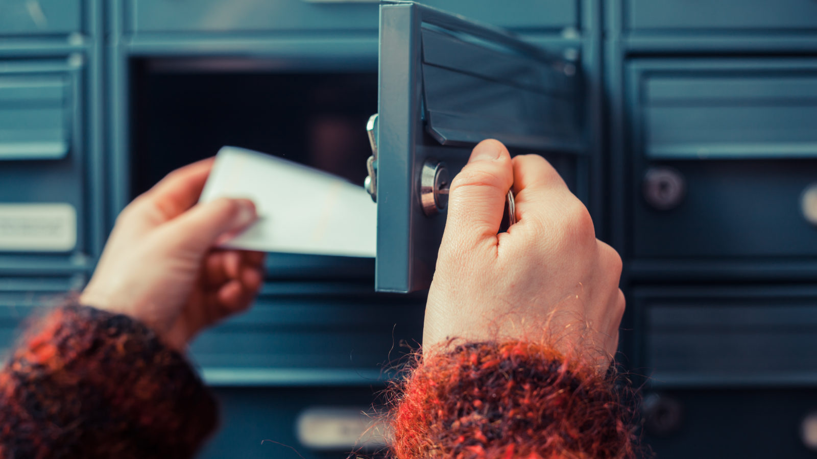 Post im Briefkasten